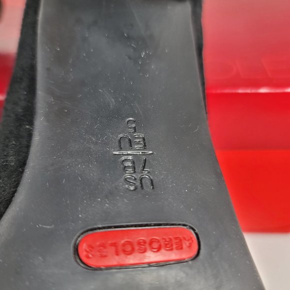 Aerosoles Suede Stitched Leather Road Snap Hills - Picture 11 of 12